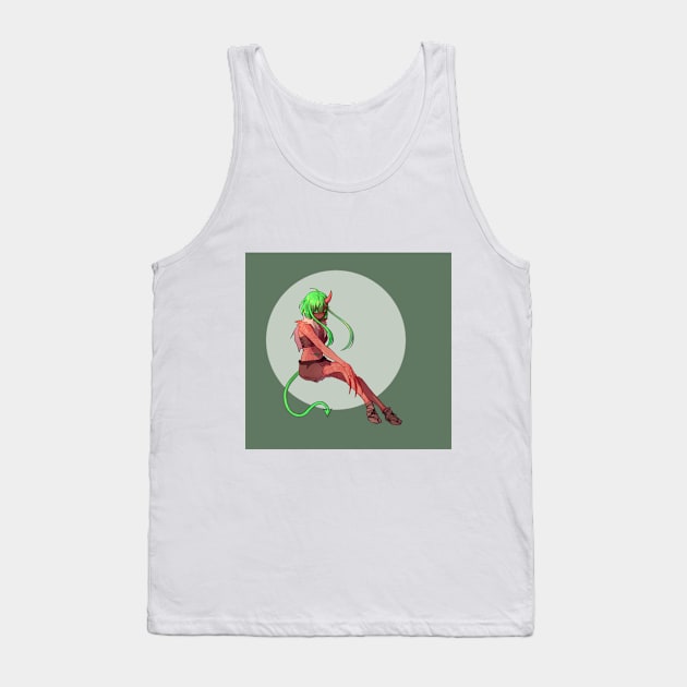 Demon girl Tank Top by limesicle